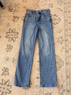 Light Blue High-Rise Risen Jeans